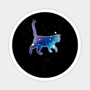 Leo Zodiac Sign Astrology Constellation Cat Lover Pet T-Shirt Magnet